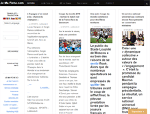 Tablet Screenshot of jemafiche.com